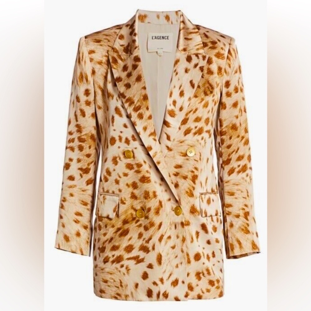 L’Agence Taryn Silk Blazer - Picture 2 of 7